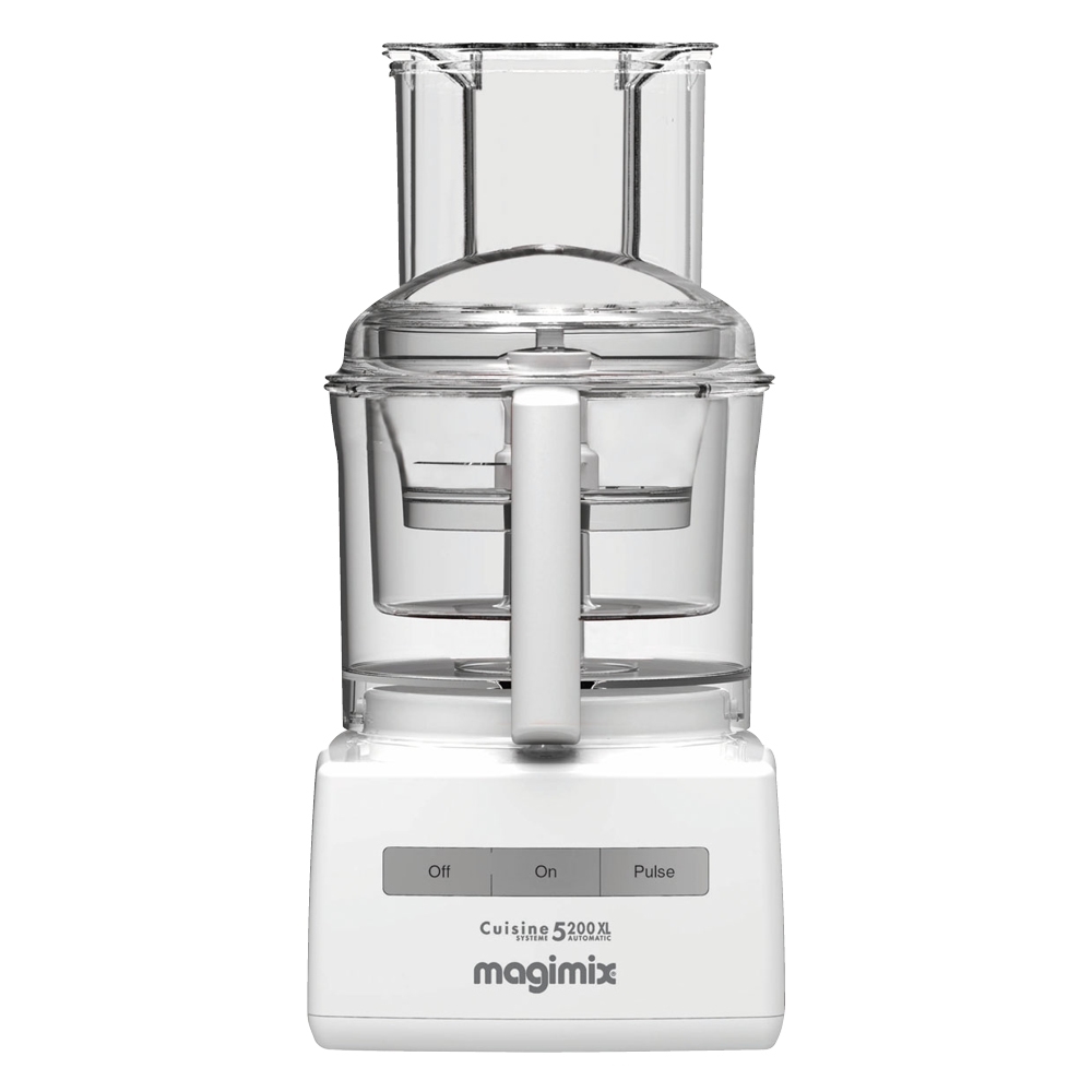 מעבד מזון מקצועי כולל אביזרים Magimix מג'ימיקס CS5200JWXL Premium לבן
