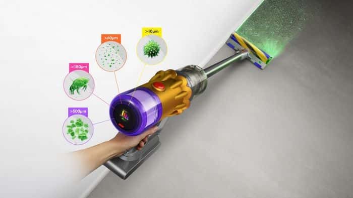 שואב אבק אלחוטי Dyson דייסון V12 detect slim absolute