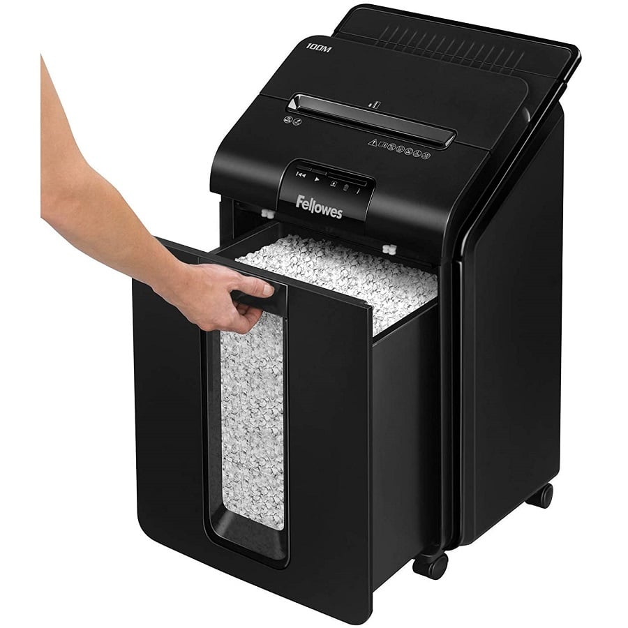מגרסת נייר אוטומטית Fellowes פלואוס AUTOMAX 100M