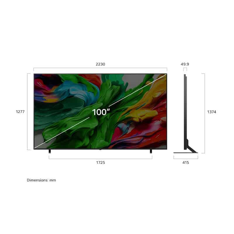 טלוויזיה LG אל ג’י 100QNED86A6A