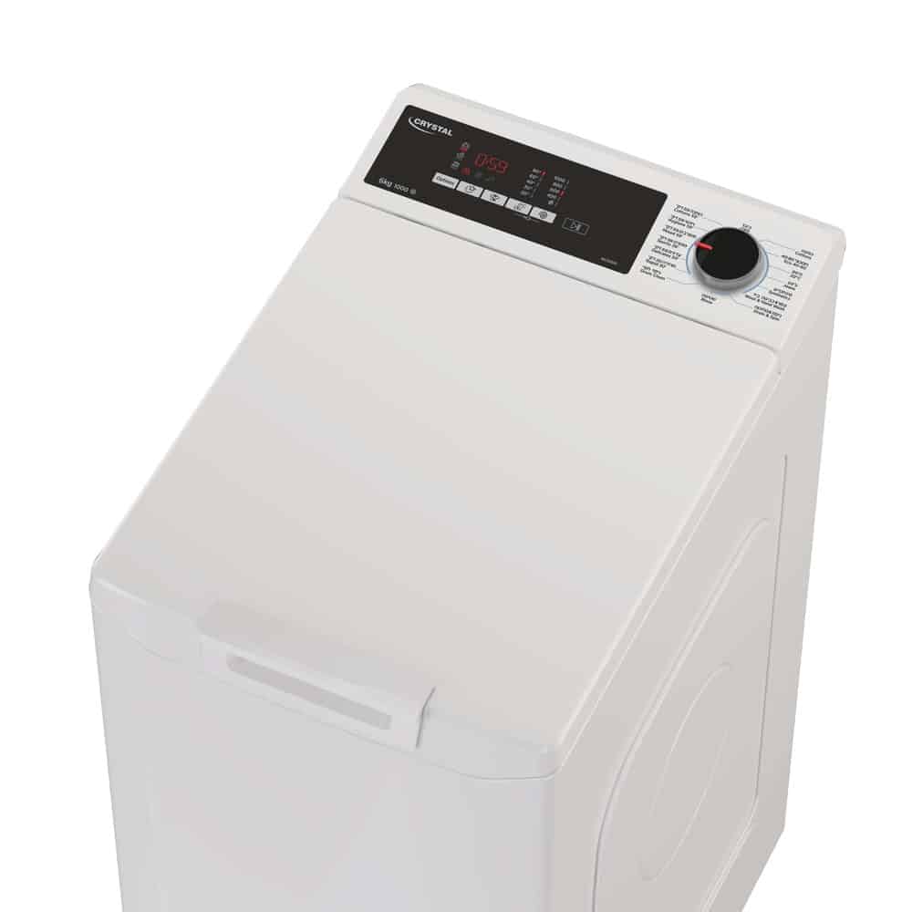 מכונת כביסה פתח עליון 6 ק"ג Crystal קריסטל WC6000