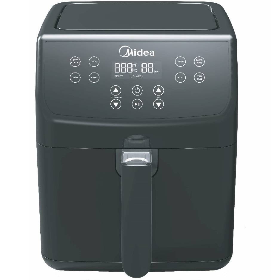 סיר דיגיטלי לטיגון באוויר חם Midea מידאה MFCN55A2 6138