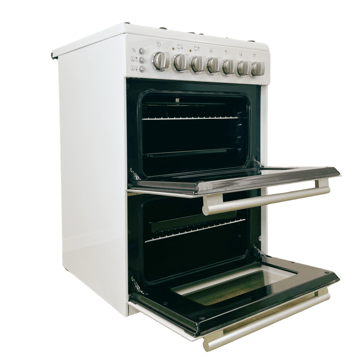 תנור דו תאי משולב כיריים Electra CT66CHQ-EL8060W אלקטרה