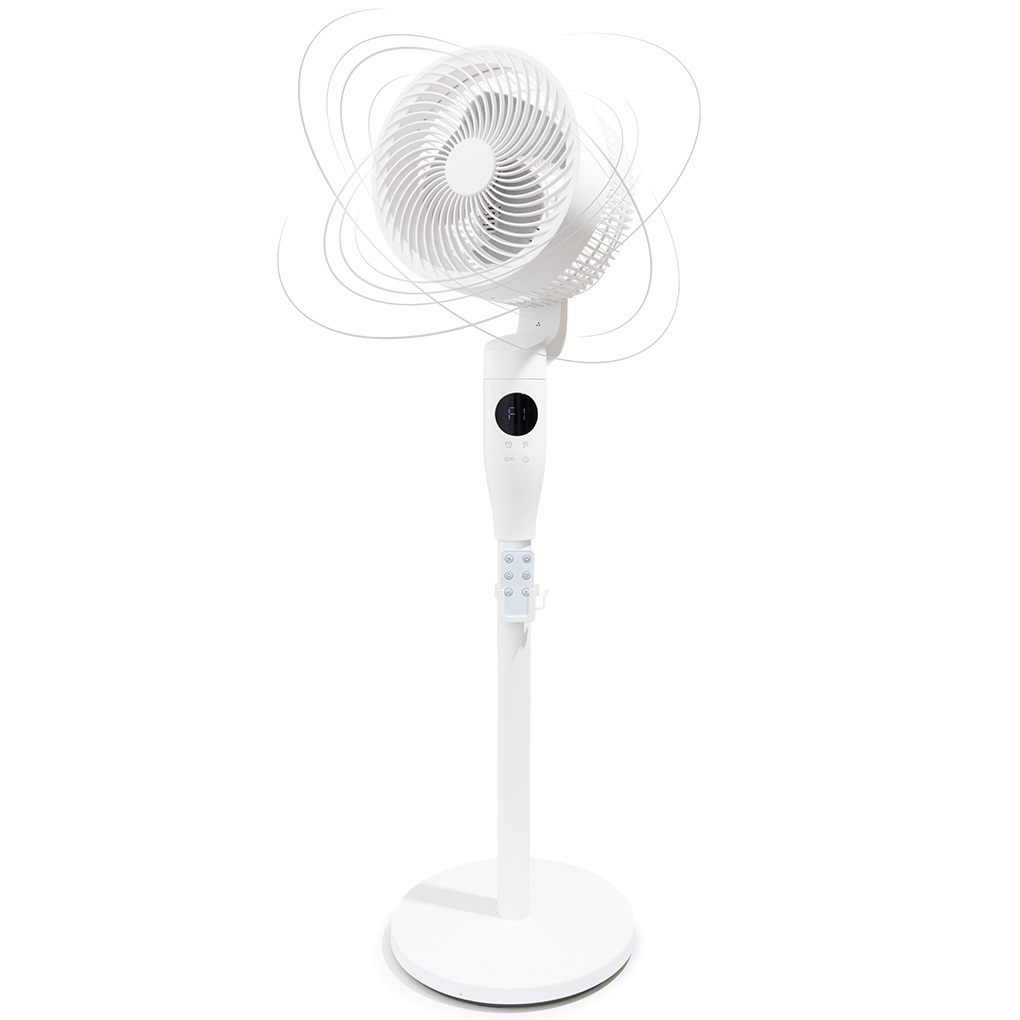 מאוורר עמוד 10'' דיגיטלי עם תנועה אובלית כולל שלט Electro Hanan אלקטרו חנן EL-1604