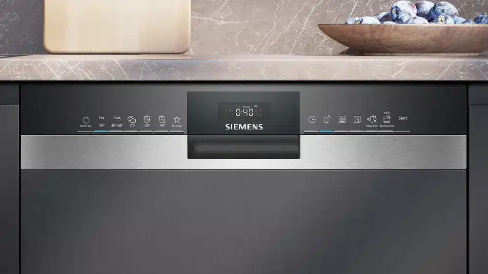 מדיח כלים רחב חצי אינטגרלי Siemens סימנס iQ300 SN53HS01AE