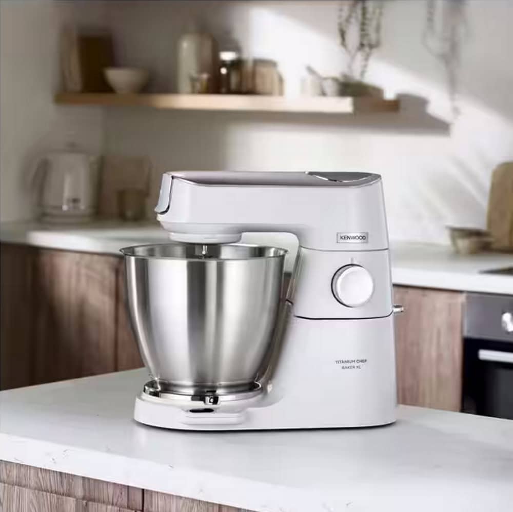 מיקסר מקצועי כולל משקל דיגיטלי מובנה Kenwood קנווד KVL65.001WH לבן