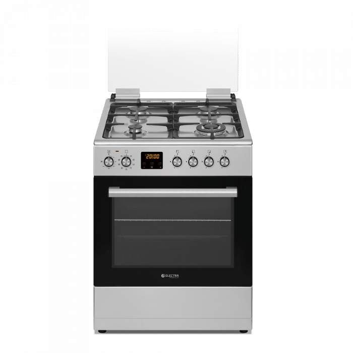 תנור אפייה עומד משולב מבית אלקטרה ELCP2668S נירוסטה Electra