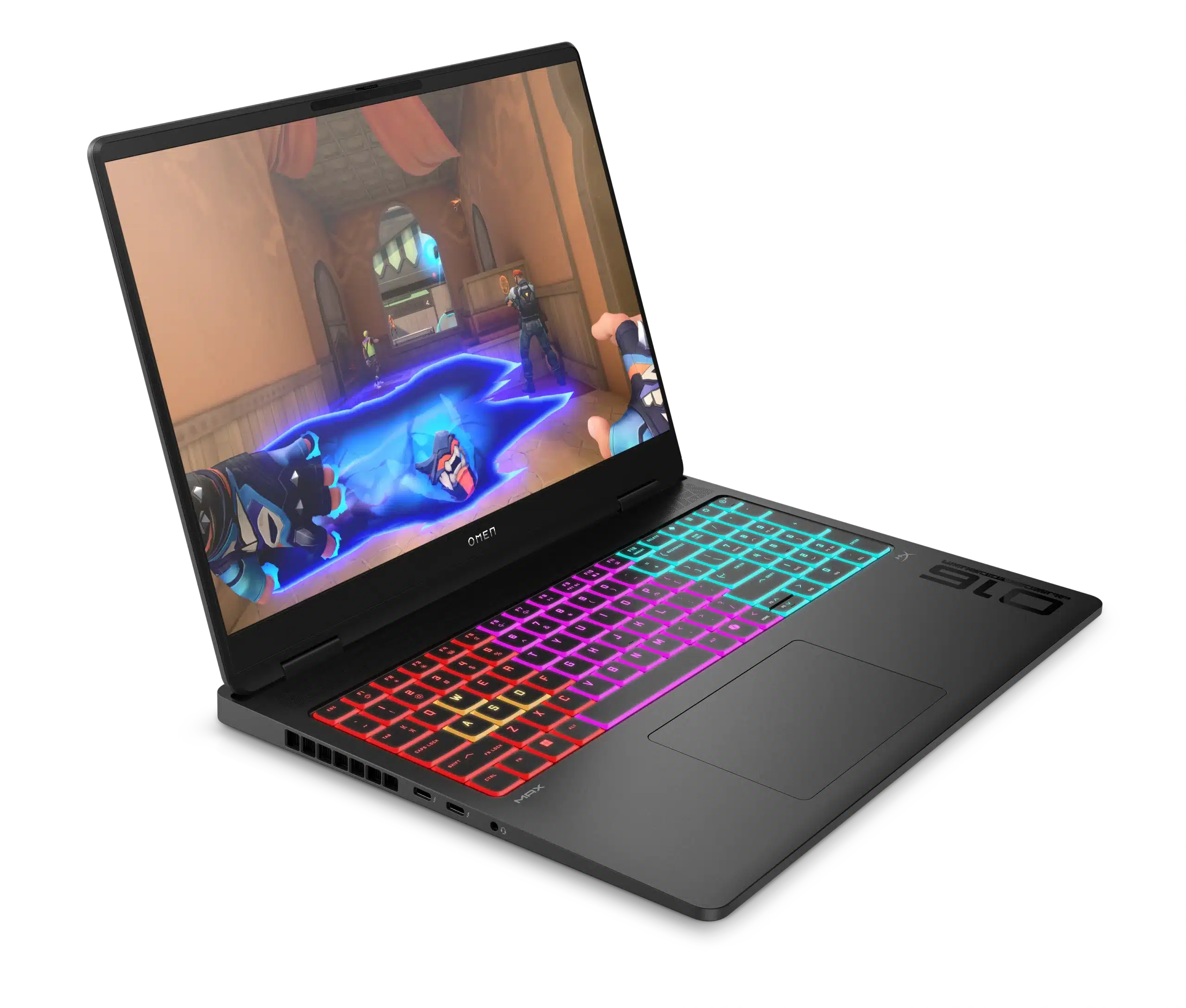 ⁦מחשב נייד HP OMEN MAX 16-ah0013nj-Ultra9-275HX(24C)|32G|1T|5060| | C2PY3EA⁩ – תמונה ⁦4⁩