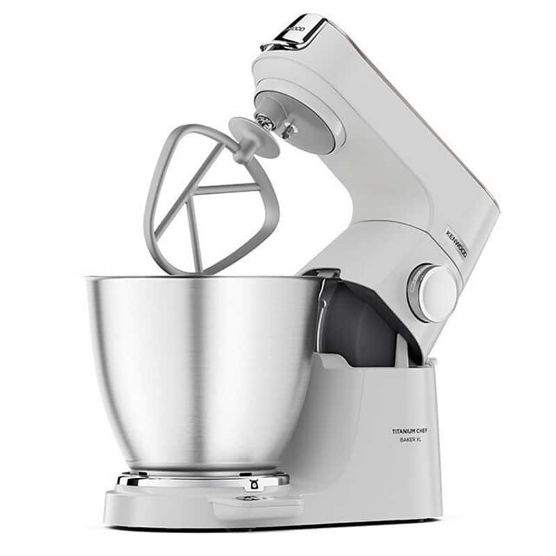 מיקסר מקצועי כולל משקל דיגיטלי מובנה Kenwood קנווד KVL65.001WH לבן