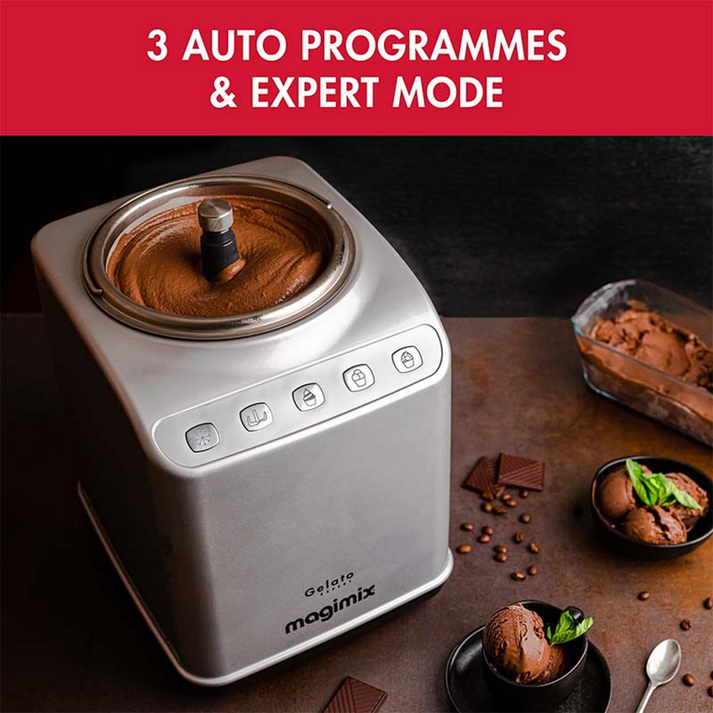 מכונת גלידה מקצועית 4 ליטר Magimix מג'ימיקס Gelato Expert – תמונה 5