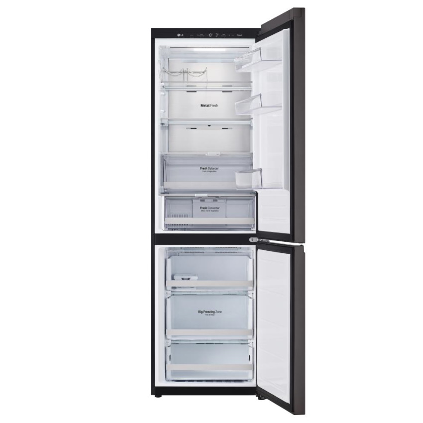 מקרר מקפיא תחתון - 462 ליטר LG אל ג'י R-2B479B - שחור | R2B479B – תמונה 2