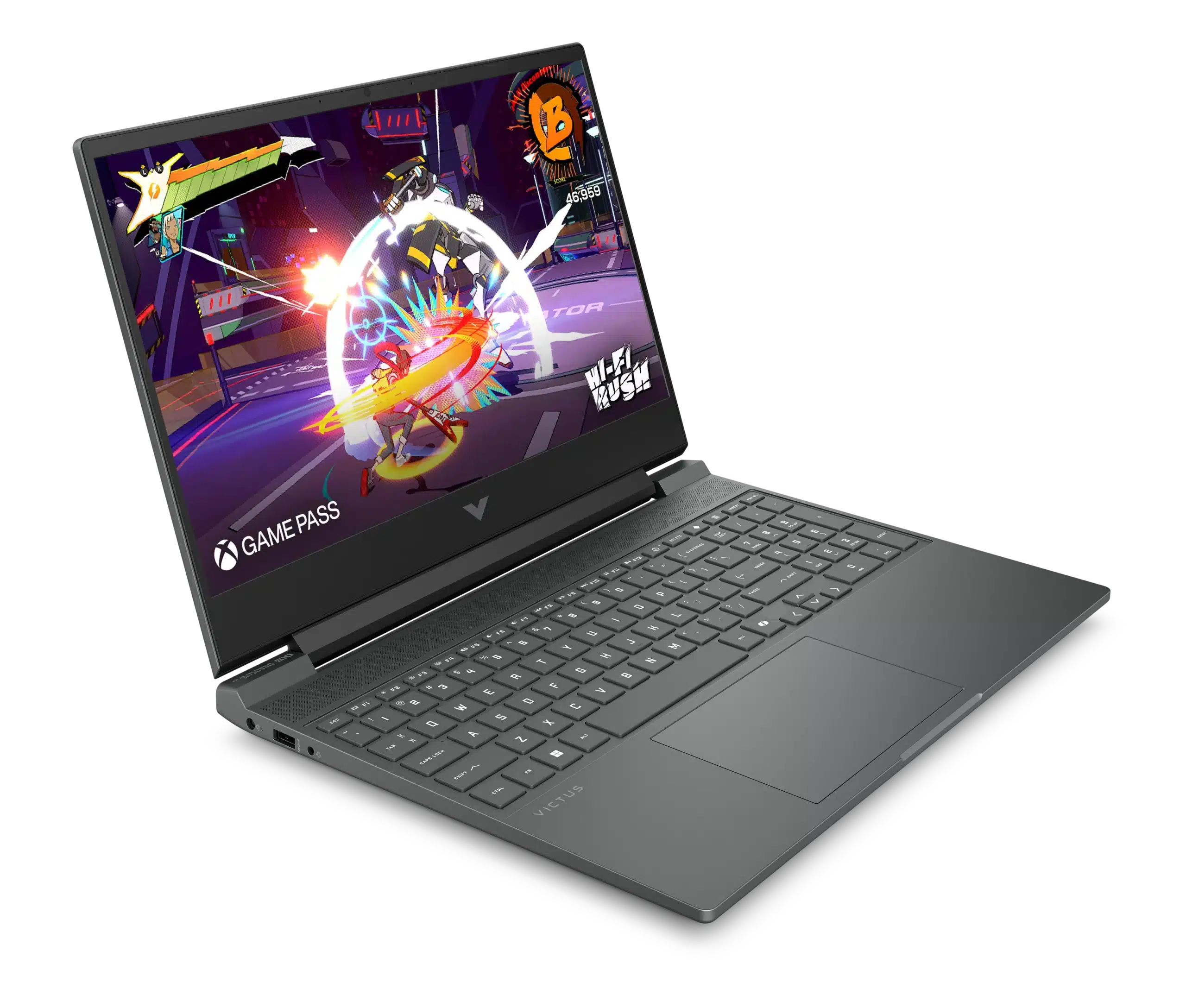 מחשב נייד HP Victus 15-fa2052nj - Core 7-240H|24GB|1TB|15.6|5050|DOS|3YR | C93FPEA – תמונה 3
