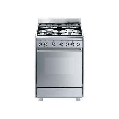תנור משולב כיריים Smeg SSA60MX9 סמאג