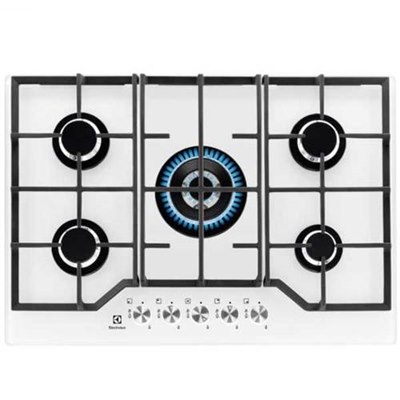 כיריים גז זכוכית 5 להבות Electrolux אלקטרולוקס KGG75362W