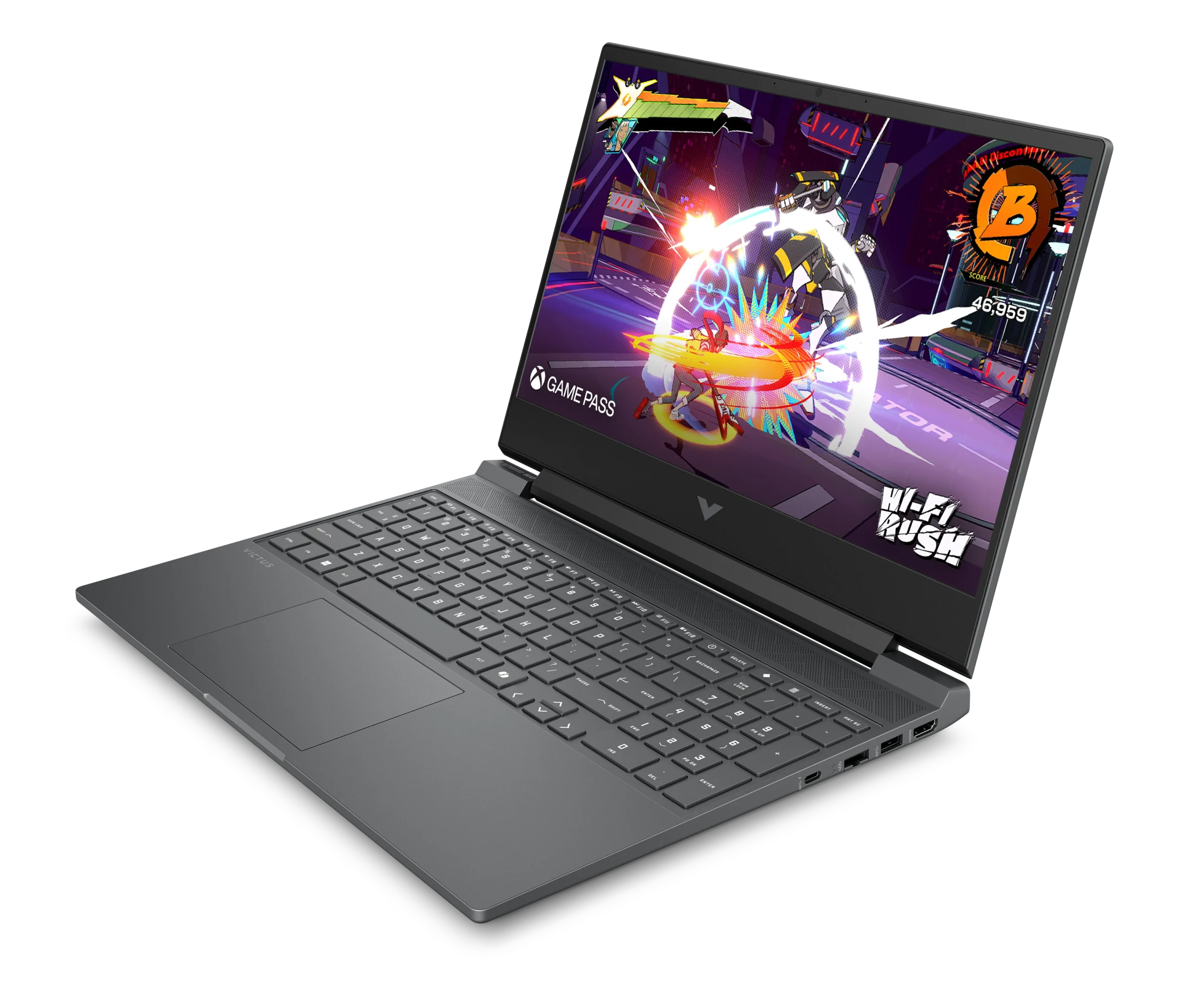 מחשב נייד HP Victus 15-fa2052nj - Core 7-240H|24GB|1TB|15.6|5050|DOS|3YR | C93FPEA – תמונה 2