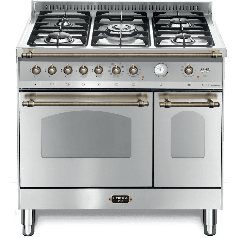 תנור משולב דגם RSD96MFTE/Ci BRONZA לופרה Lofra