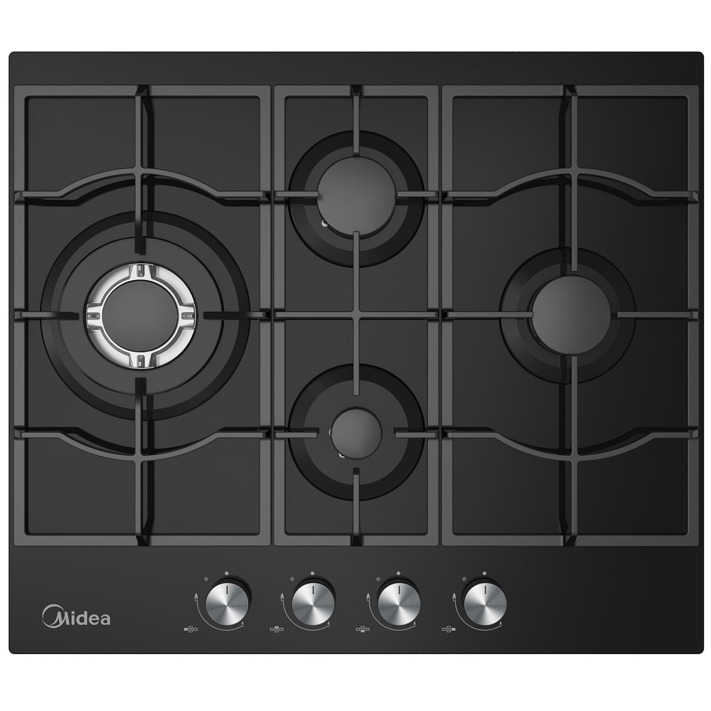 כיריים גז 4 להבות סופר טורבו Midea מידאה 60GM097 6733