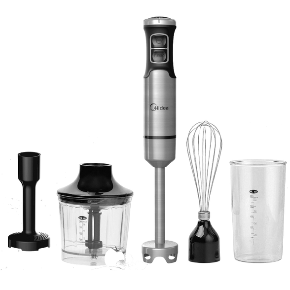 בלנדר מוט מקצועי 1000W כולל אביזרים Midea מידאה MJBH1001W 6136