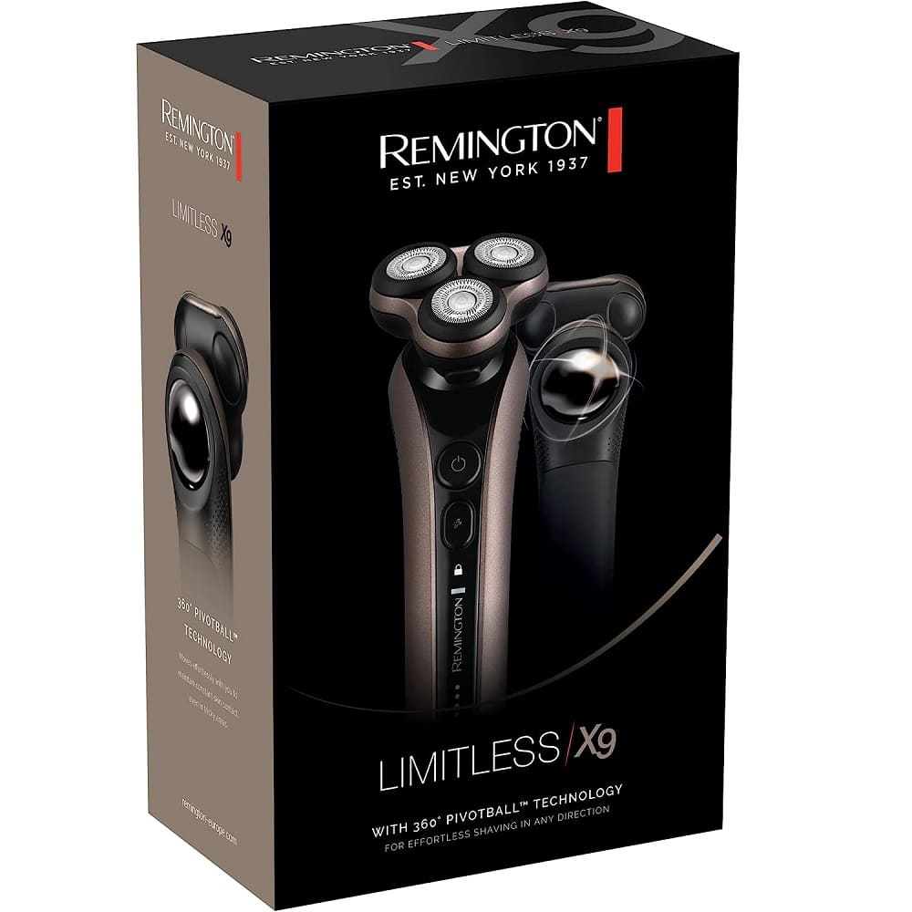 מכונת גילוח נטענת יבש/רטוב Remington רמינגטון Limitless X9 XR1790