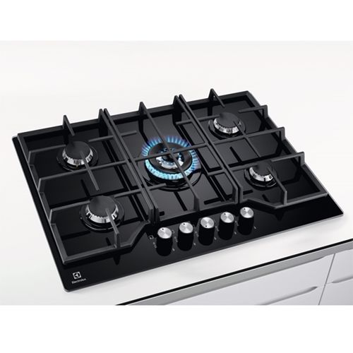 כיריים גז זכוכית 5 להבות Electrolux אלקטרולוקס KGG7536K