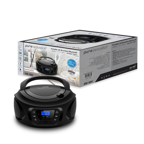 רדיו דיסק נייד Pure Acoustic BB880 פיור אקוסטיק