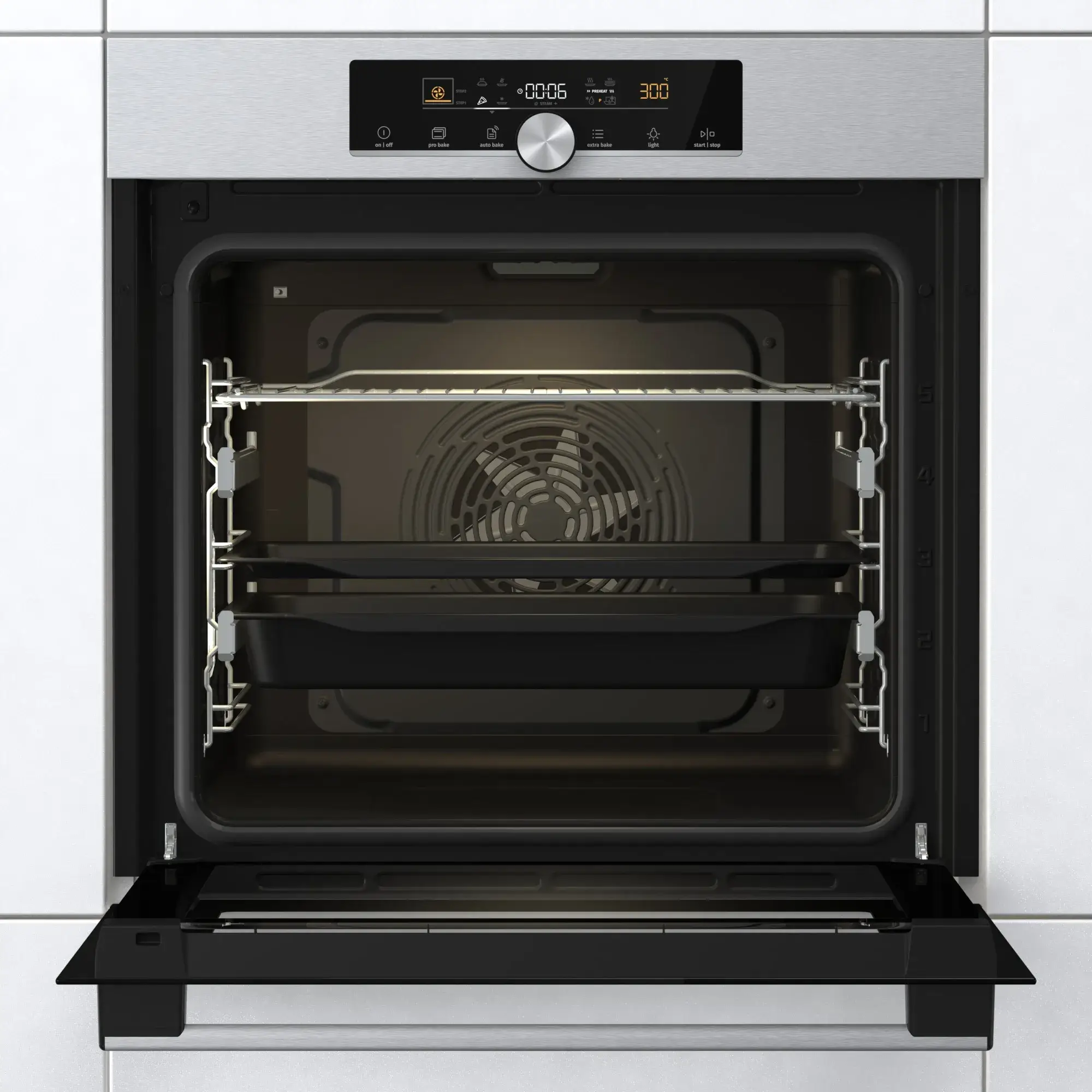 תנור בנוי gorenje גורניה BOS6747A01X נירוסטה