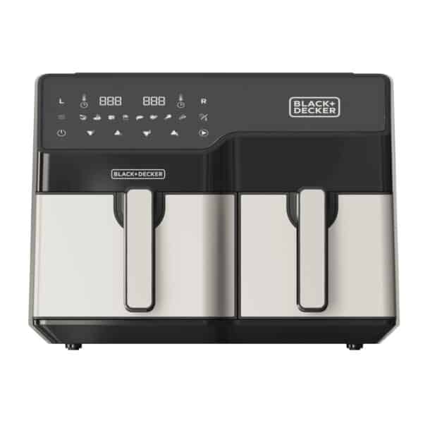 סיר טיגון 2 תאים 5.5L+3.5L דיגיטלי BLACK&DECKER בלאק אנד דקר BXAF9000E