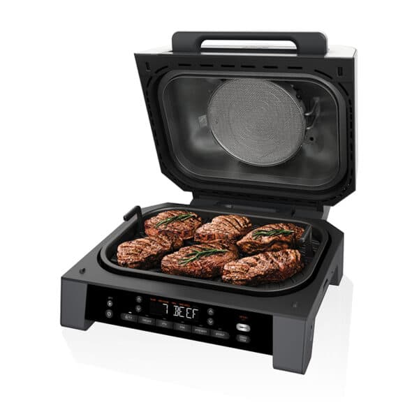 גריל חשמלי חכם כולל פאנל בעברית Ninja נינג’ה Foodi Smart Grill Max DG553