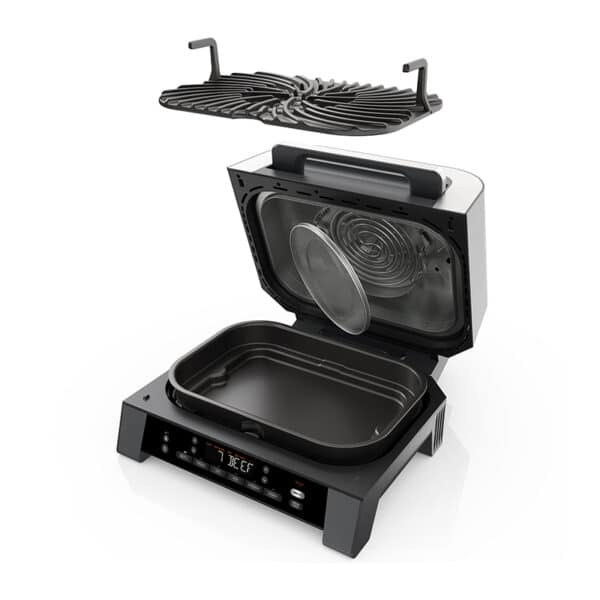 גריל חשמלי חכם כולל פאנל בעברית Ninja נינג’ה Foodi Smart Grill Max DG553