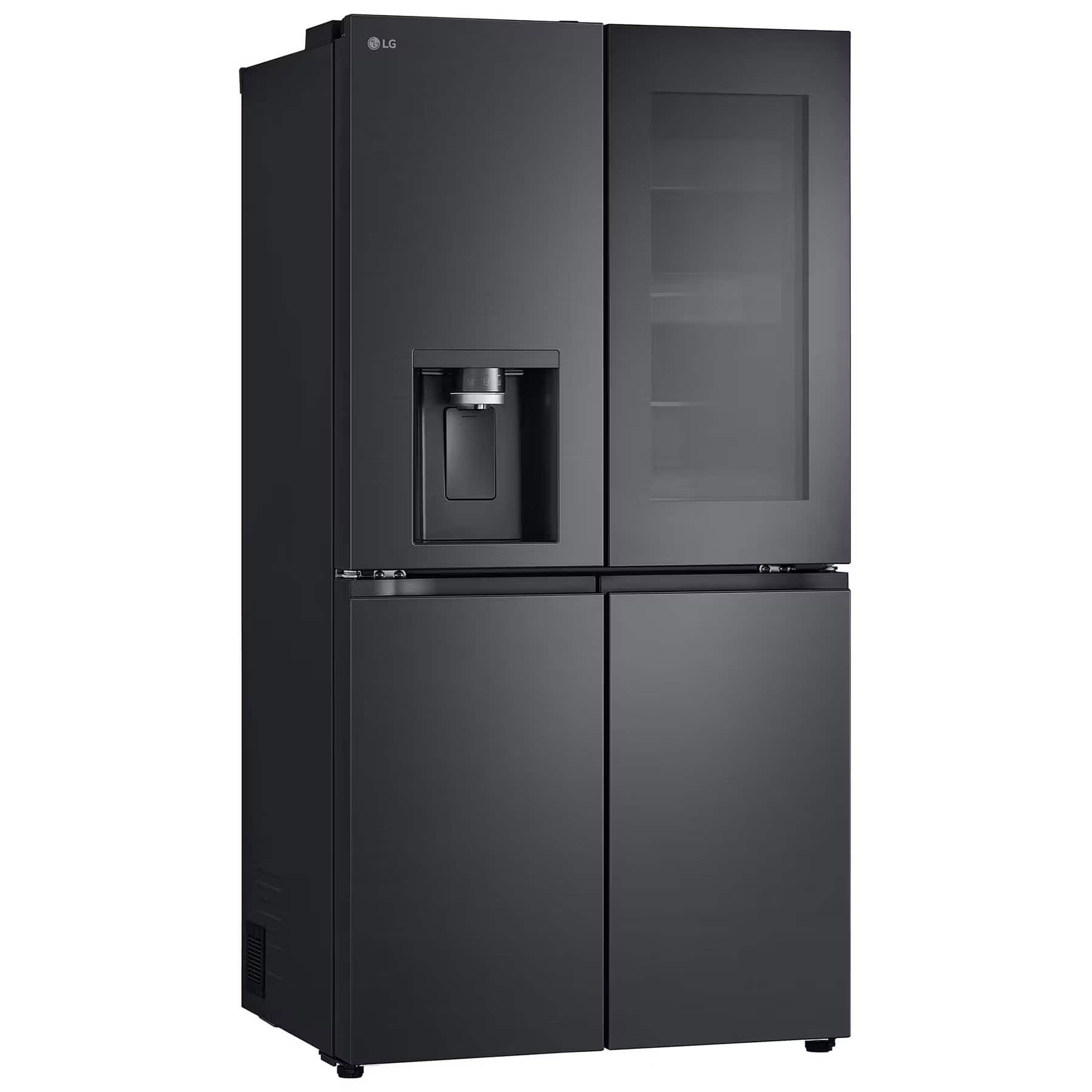 מקרר 4 דלתות LG אל ג'י GMG960 שחור מט