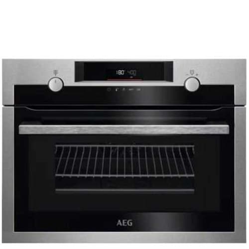 תנור אפיה בילד אין משולב מיקרוגל AEG אאג KME565060M