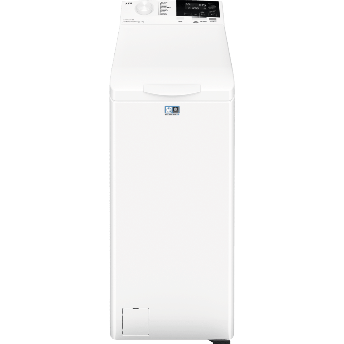 מכונת כביסה פתח עליון 6 ק"ג AEG א.א.ג. Serie 6000 LTX6G6211AM