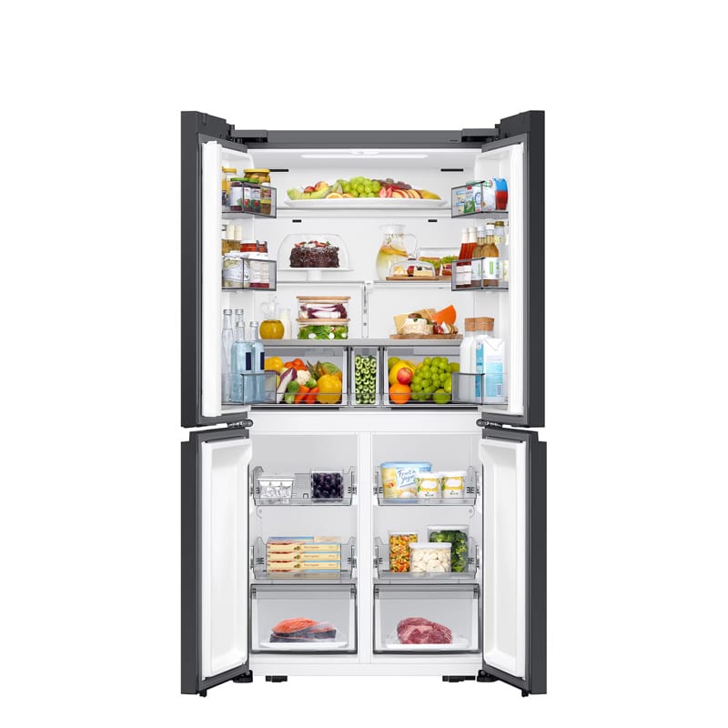 מקרר 4 דלתות 636 ליטר SAMSUNG סמסונג RM70F63REWML