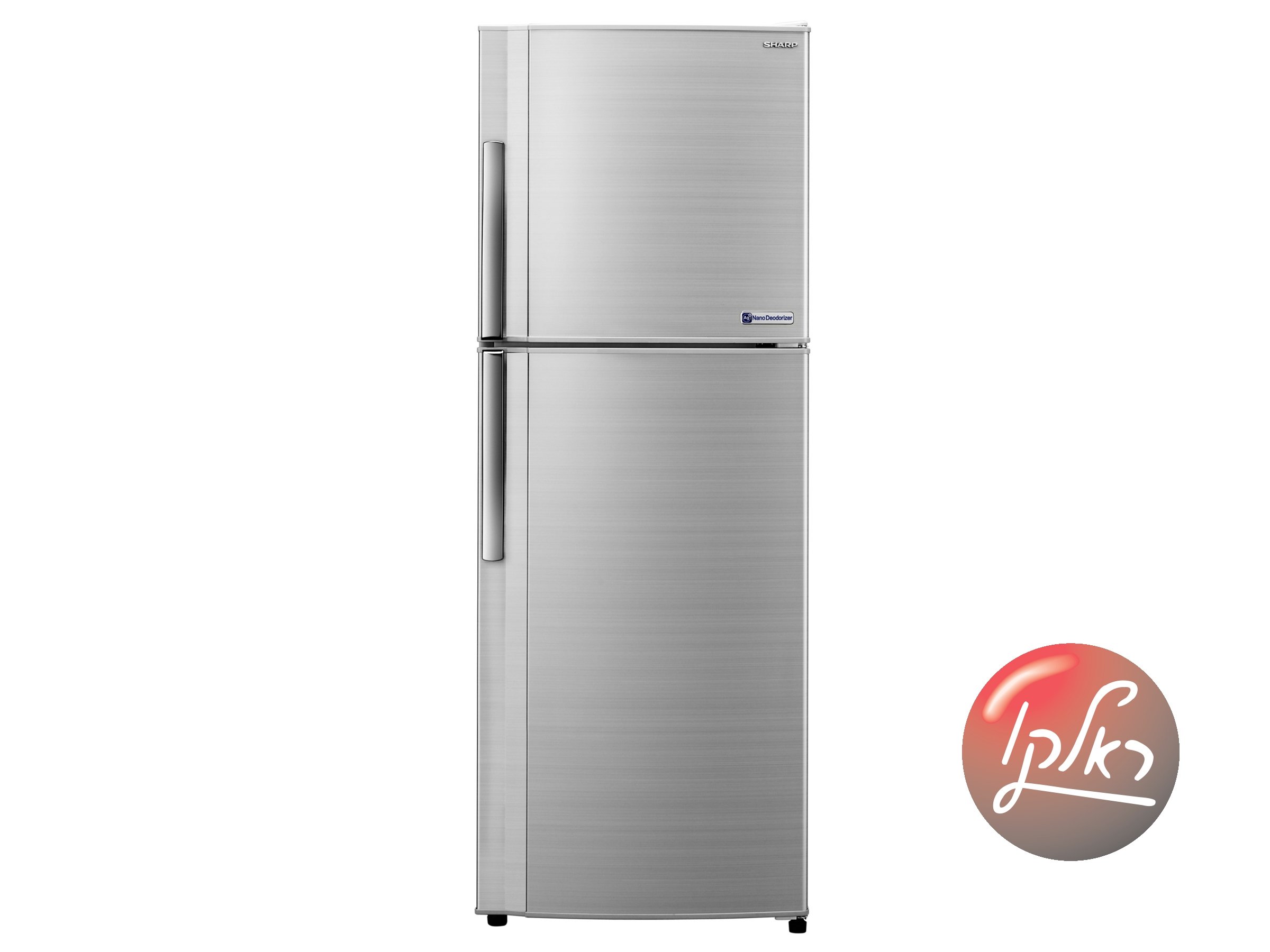 מקרר מקפיא עליון SHARP SJ2131SL שארפ כסוף