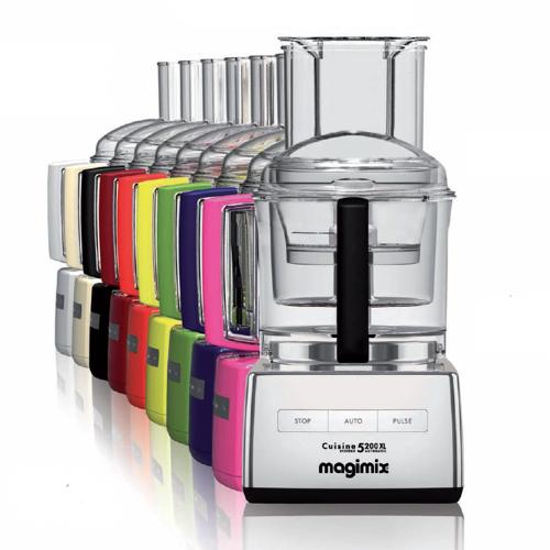 מעבד מזון מקצועי כולל אביזרים Magimix מג'ימיקס CS5200JWXL Premium לבן – תמונה 3