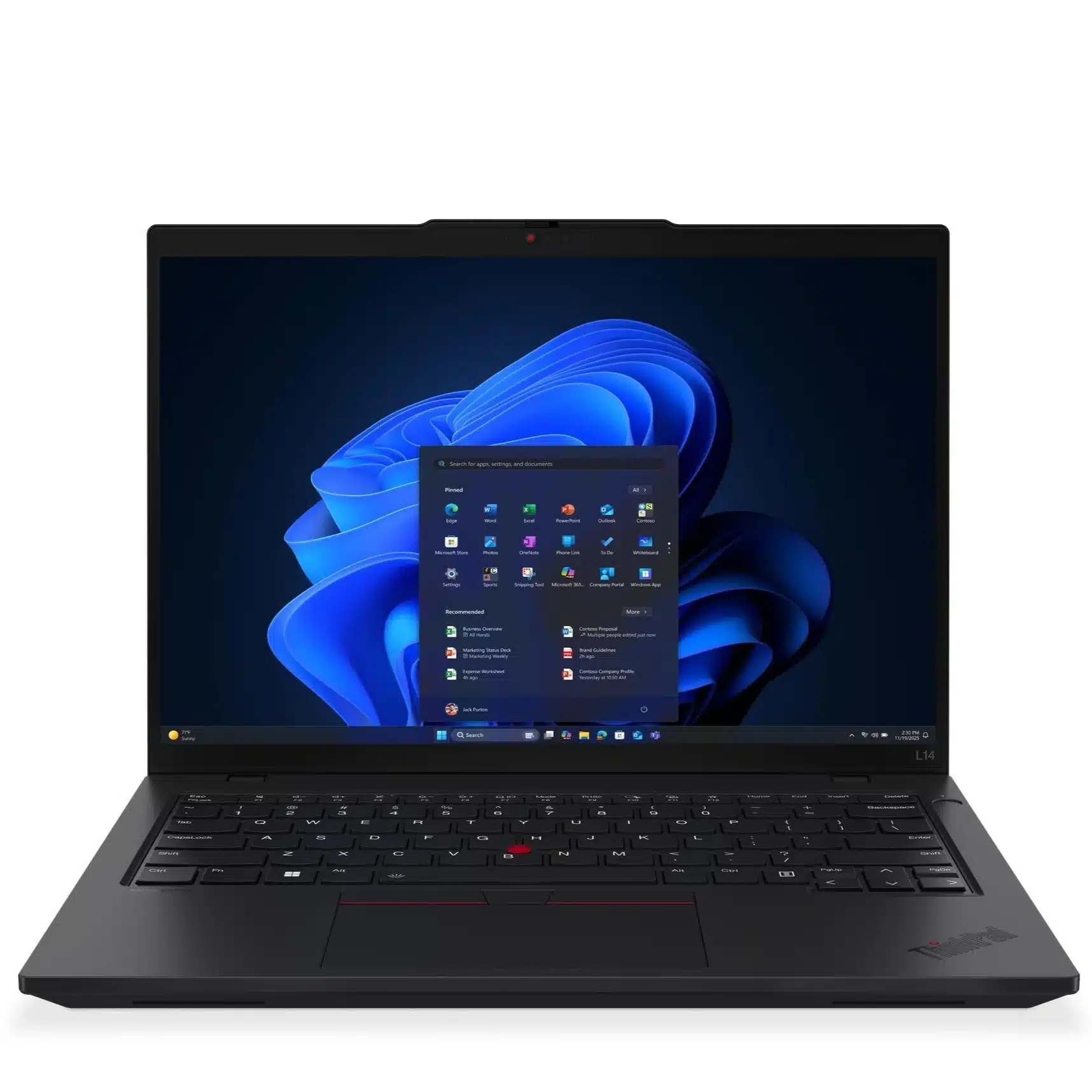 מחשב נייד LENOVO L14 G6 U5-225U | W11P | 16GB | 512GB | 3YR | 21S6001FIV