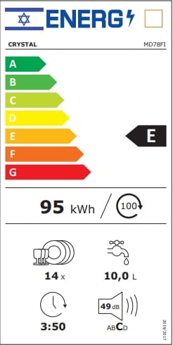 מקרר 4 דלתות 506 ליטר Amcor אמקור MR453SS