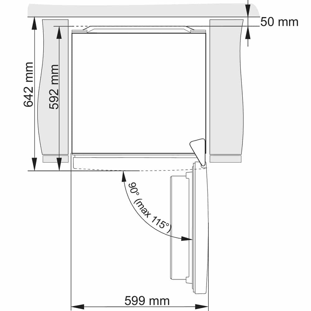 מקרר 4 דלתות 706 ליטר Gorenje גורנייה HY-NRK6201SYBK