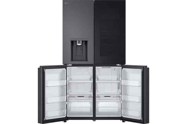 מקרר 4 דלתות LG אל ג'י GMG960 שחור מט – תמונה 2