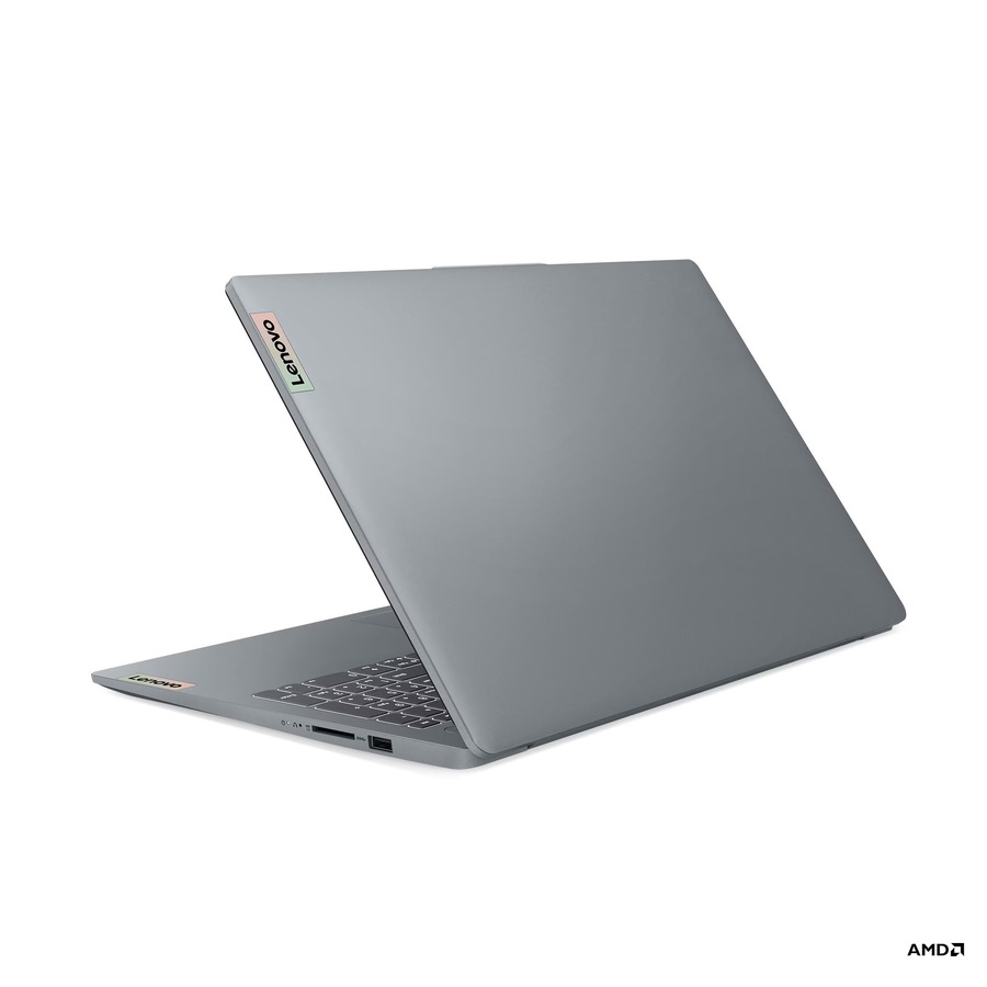 Lenovo SLIM 3 | Ryzen 7 5825U | 512GB SSD | 16GB RAM | 15.6" FHD IPS | TOUCHSCREEN | Win11 | ARTIC GREY | 3Y Warrnty – תמונה 3