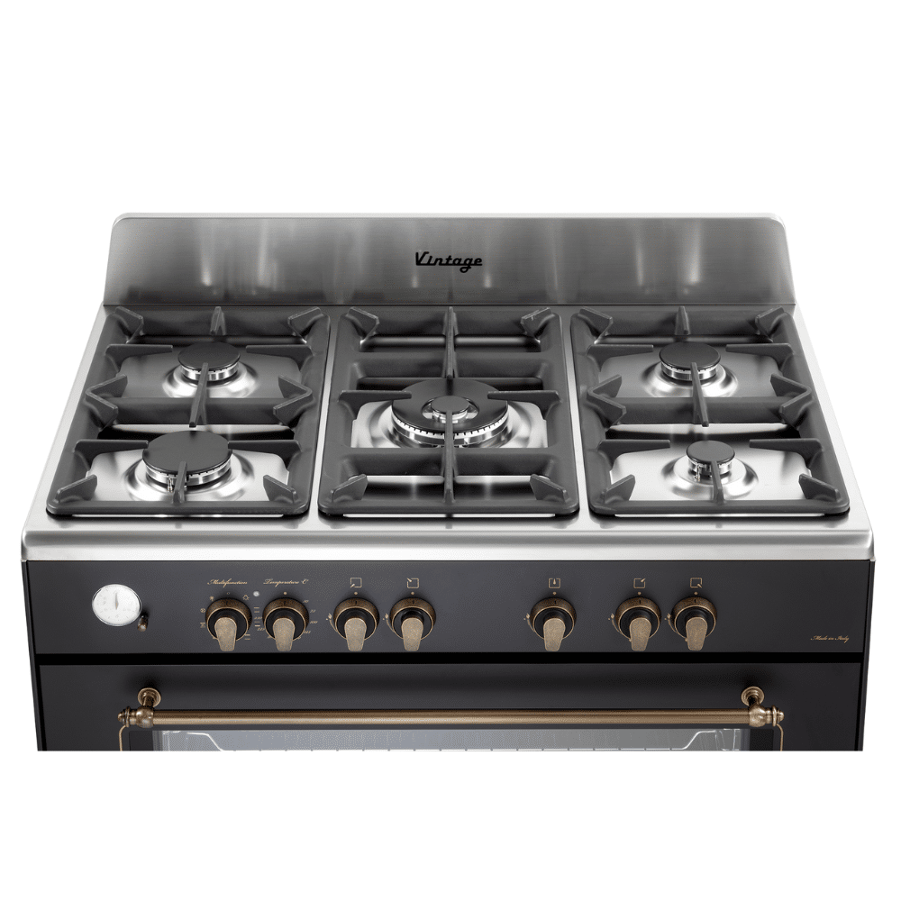 תנור משולב כיריים בעיצוב כפרי DeLonghi PEMA965CIL דלונגי