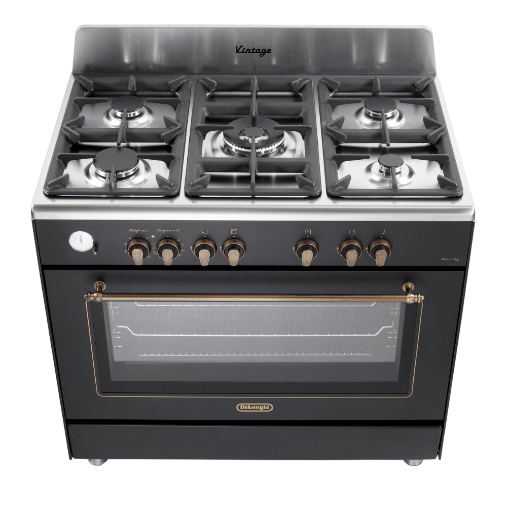 תנור משולב כיריים בעיצוב כפרי DeLonghi PEMA965CIL דלונגי