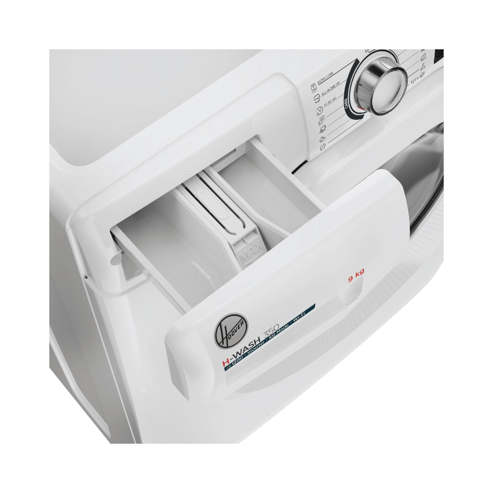 מכונת כביסה 9 ק"ג אינוורטר Hoover H3W294TMISR הובר