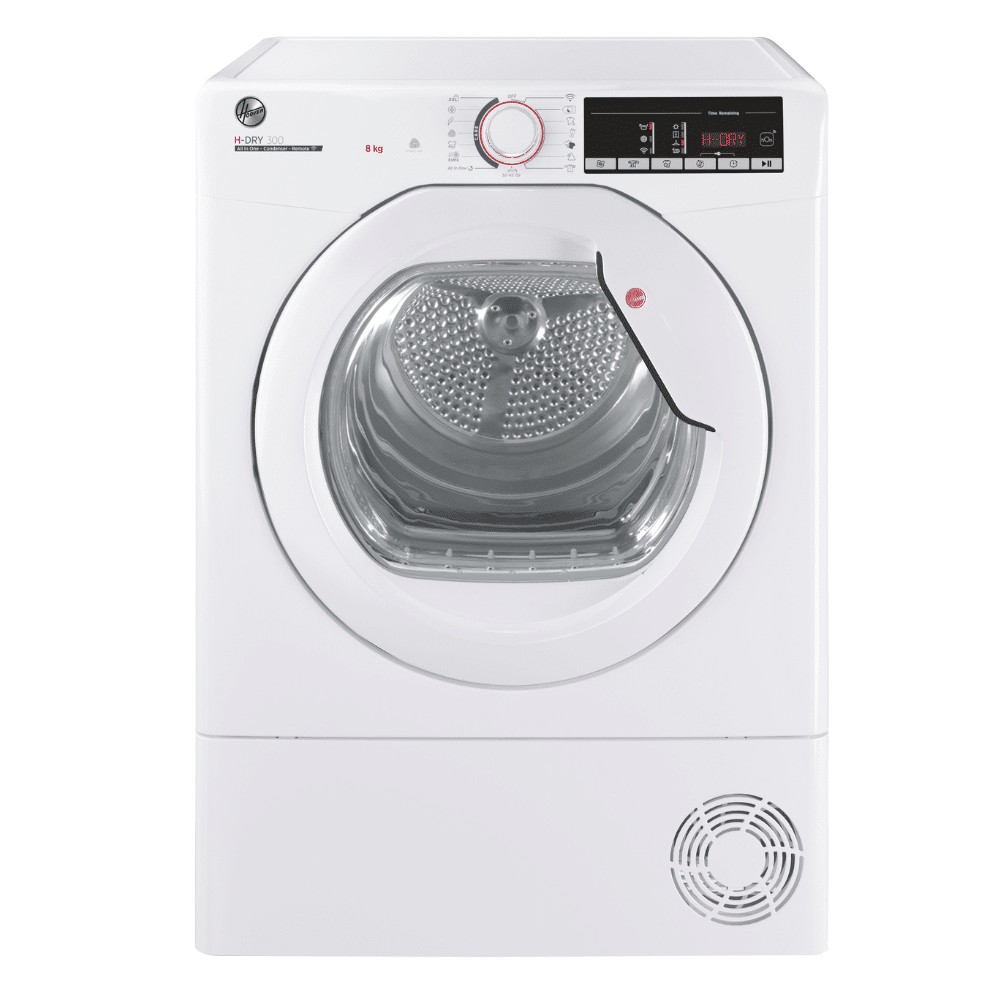 מייבש כביסה קונדנסור 9 ק"ג HOOVER HLEC9TEXISR הובר