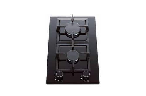 כיריים גז דומינו זכוכית שחורה BLACKPUNT בלאקפונט BL313BK