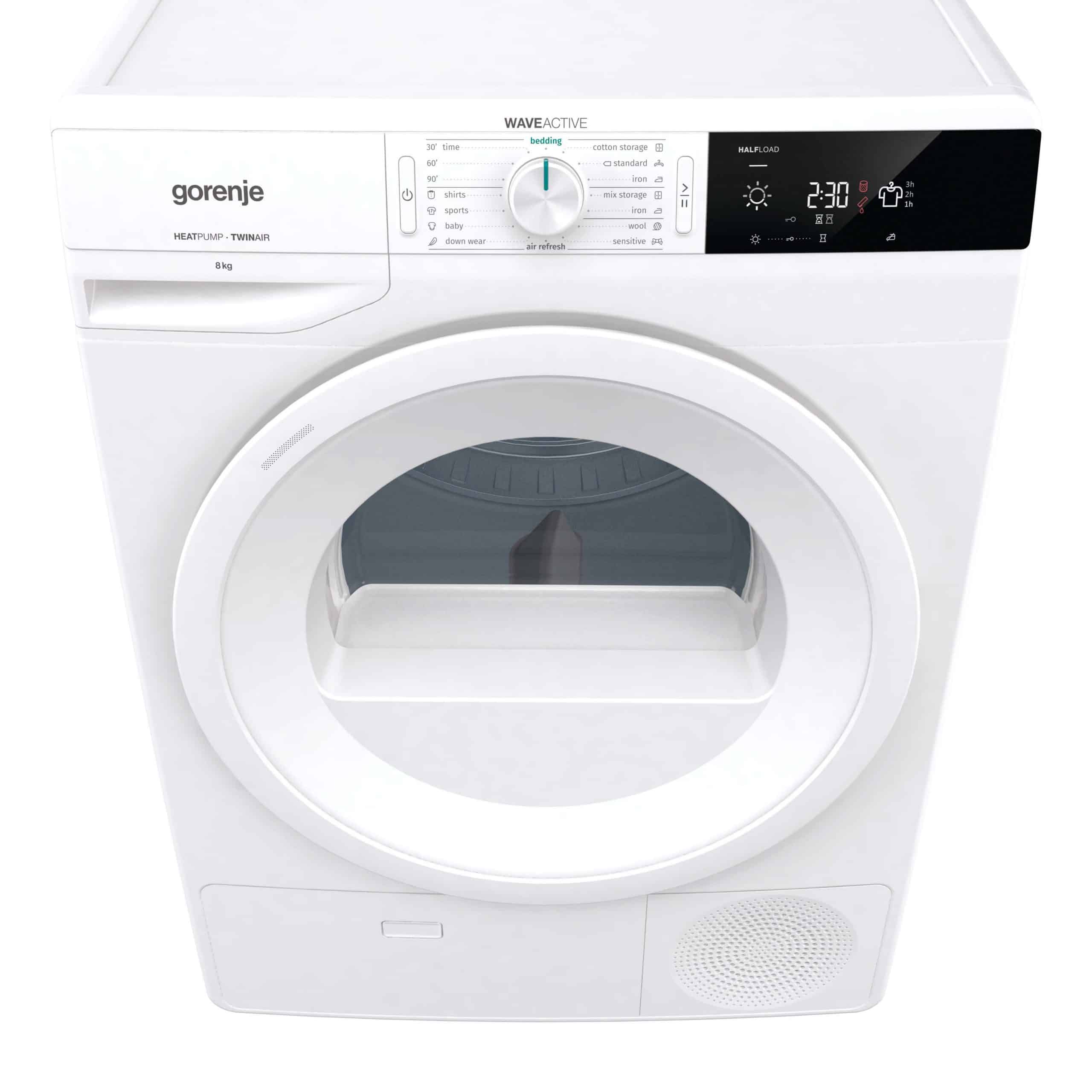 מייבש כביסה קונדנסור 8 קילו GORENJE גורניה DE82/G