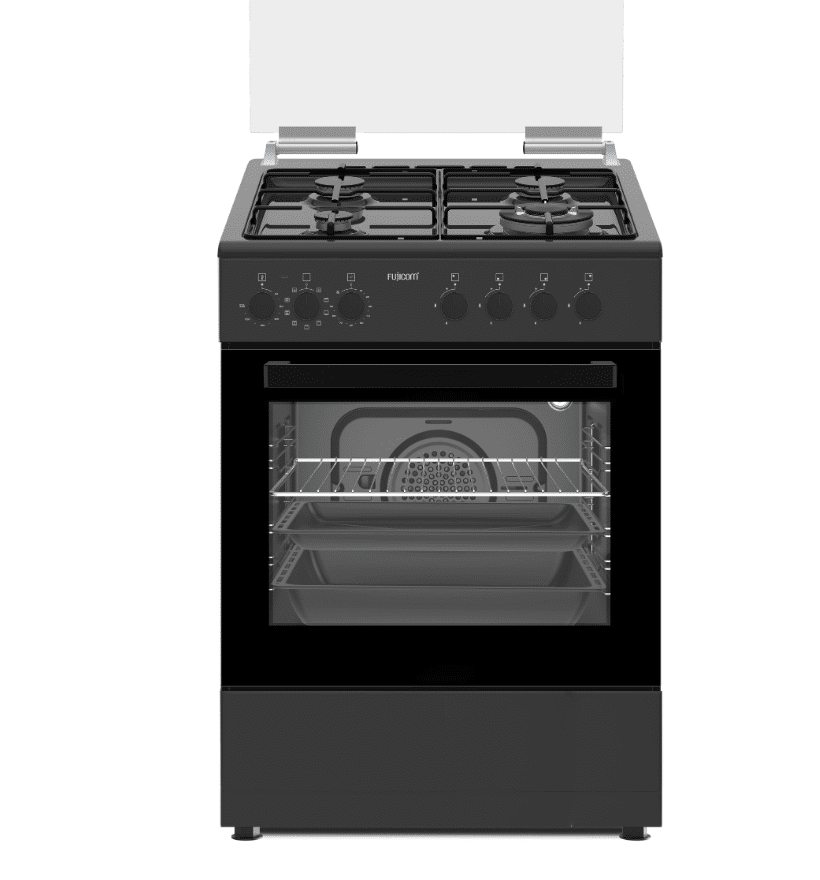 תנור משולב גז FUJICOM פוג’יקום FJFSC75BK שחור