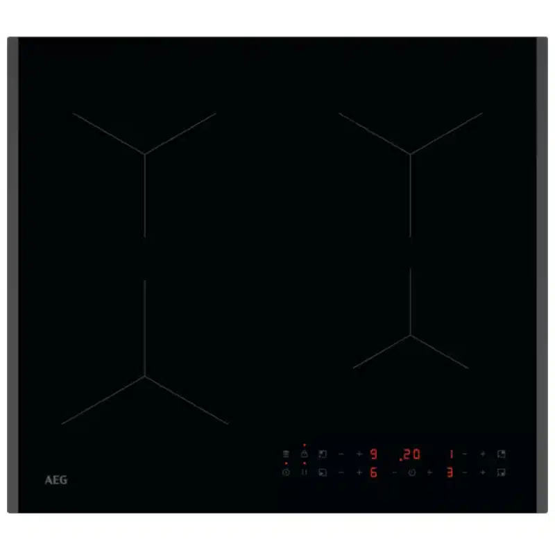 כיריים אינדוקציה חד פאזי TN64IA041B א.א.ג. AEG זכוכית שחורה